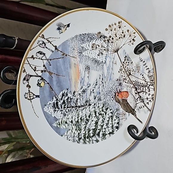 Plate A Country Lane In December Limited Edition - Picture 16 of 16